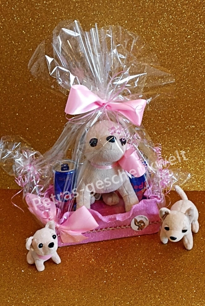 Torte mit Hund zu Ostern