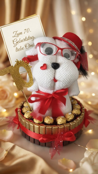 Pralinentorte zum 70 Geburtstag