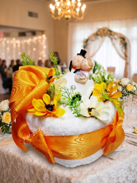 Hochzeit Handtuchtorte Geldgeschenk