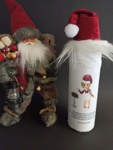 Flasche Handtuch Geschenk für Bäckerei Verkäuferin
