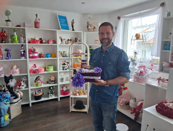Geschenkkorb  zum Geburtstag