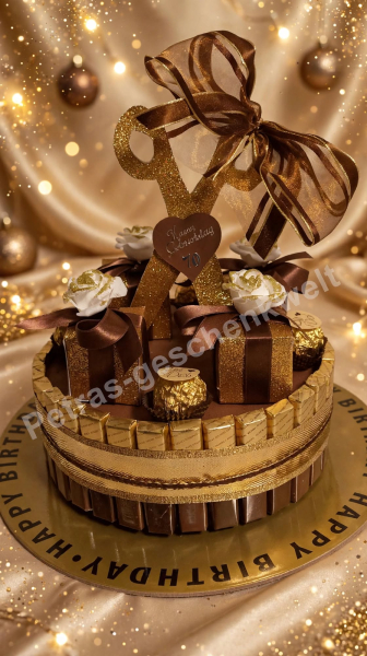 Pralinentorte zum Geburtstag Schneiderin