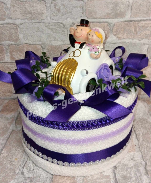 Hochzeit Handtuchtorte Geldgeschenk