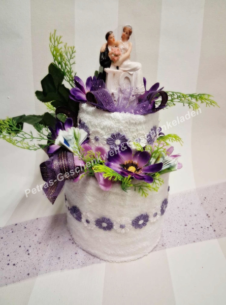 Hochzeit Handtuchtorte Geldgeschenk