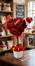 Herz Rosenbaum kleines Dankeschön von Herzen